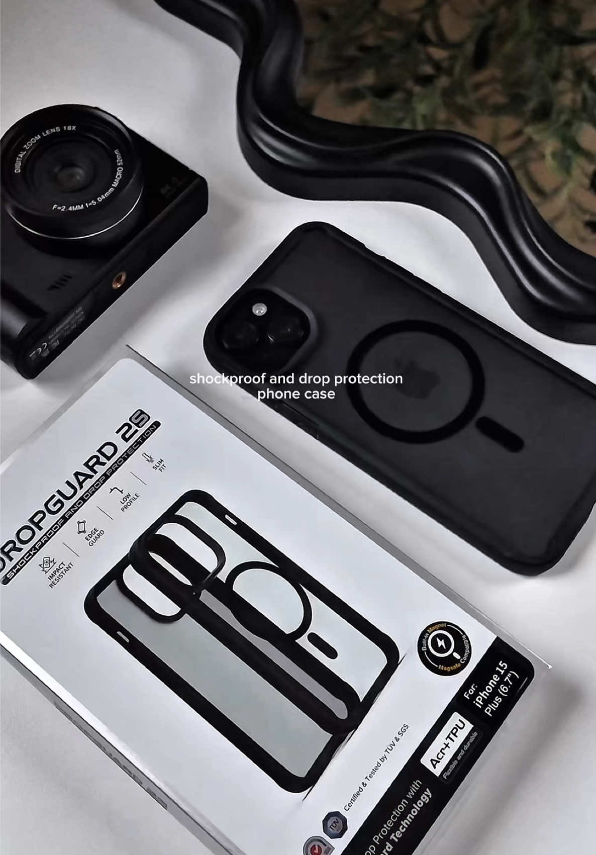 shock proof case na talagang di mababasag ang phone mo 😳 #dropguardphonecase #phonecase #case #iphonecase #shockproofcase #shockproof #protectionphonecase 