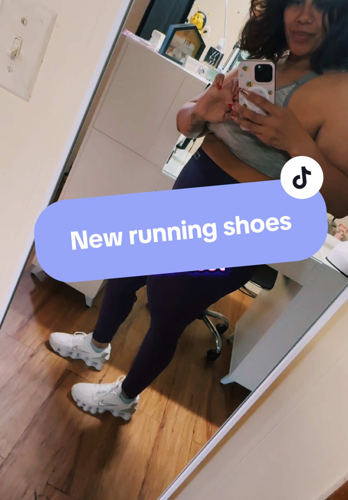 Nothing like a fresh pair of running shoes #marathontraining #run #Running #justdoit #nike #shox 