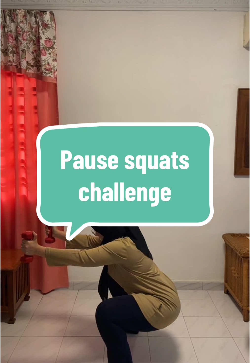 Pause sumo squats combine the wide-stance benefits of sumo squats with the strength-building challenge of a pause. They’re fantastic for lower body development, especially when you want to target specific muscles and improve control. ⸻—————————— 💪 Benefits of Pause Sumo Squats 	1.	Targets Inner Thighs More Deeply 	•	The sumo stance already hits your adductors (inner thighs), and the pause increases time under tension, maximizing that burn and engagement. 	2.	Improves Hip Mobility & Depth Control 	•	Holding at the bottom helps open the hips and improve flexibility while reinforcing proper squat depth. 	3.	Builds Strength in Glutes, Hamstrings & Quads 	•	Pausing removes the momentum, forcing your muscles to do all the work when rising—especially your glutes and hamstrings. 	4.	Strengthens Your Core & Stability 	•	Holding the bottom position challenges your balance and demands a strong core to stay upright and controlled. 	5.	Eliminates “Bounce” & Encourages Better Form 	•	It prevents you from bouncing out of the bottom, which can stress joints. Instead, you’re training strength through control and proper mechanics. 	6.	Great for Building Mind-Muscle Connection 	•	That pause gives you time to focus on muscle activation—perfect for building better body awareness and form.