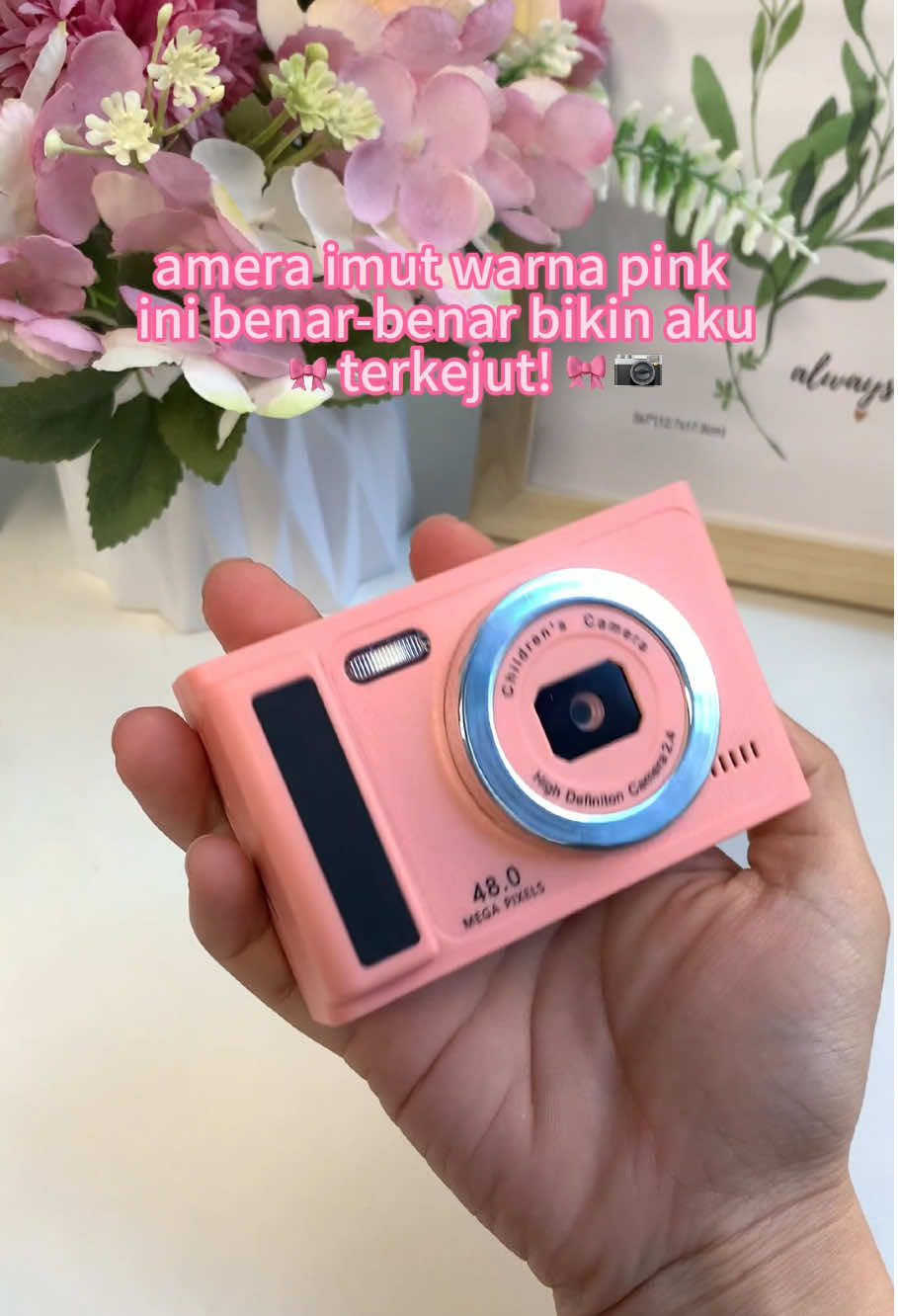 Amera imut ✨warna pink ini benar-benar bikin aku terkejut👌#kameramini #digicam #📸 #kamera #digitalcamera #fyp #camera #kameradepan #cameramini 