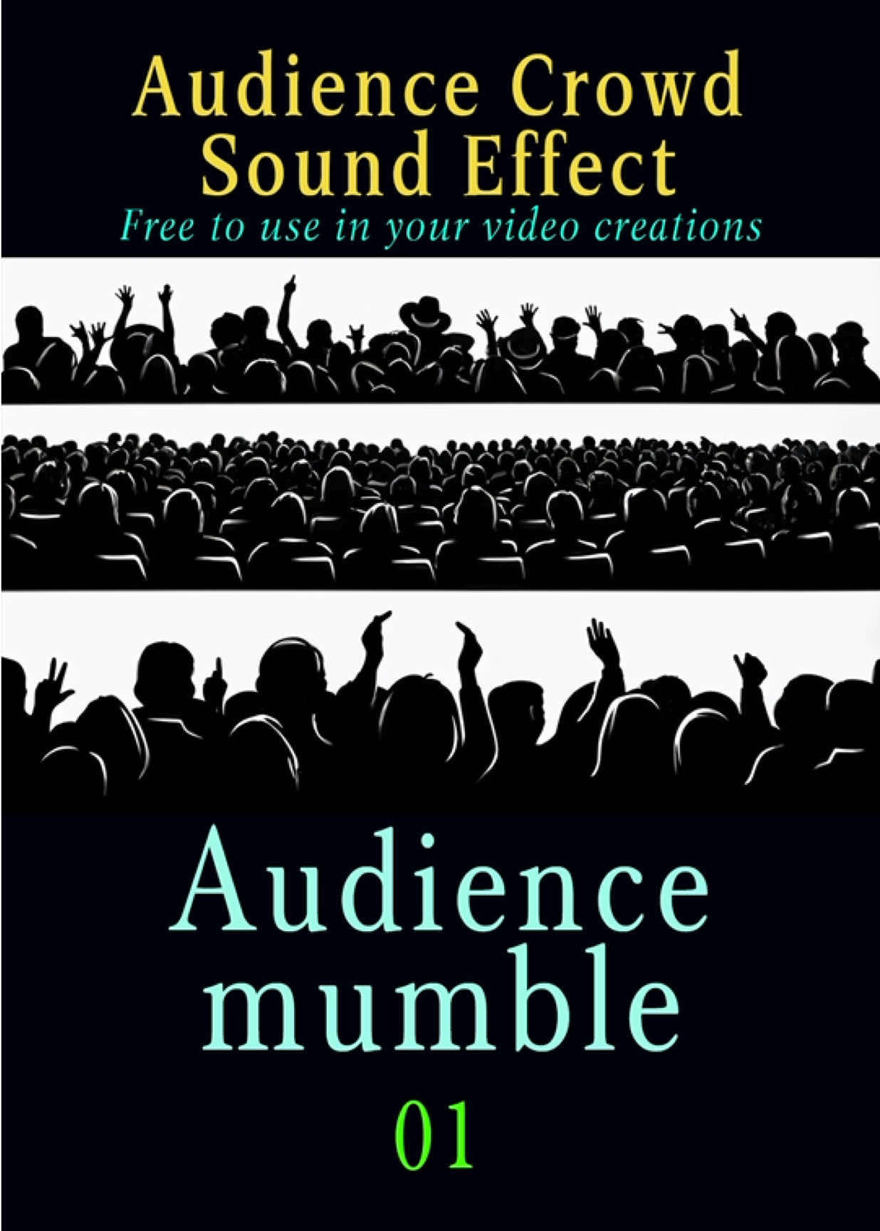 Sound Effect - Audience crowd mumble - 01 #sound #soundeffects #crowd #mumble