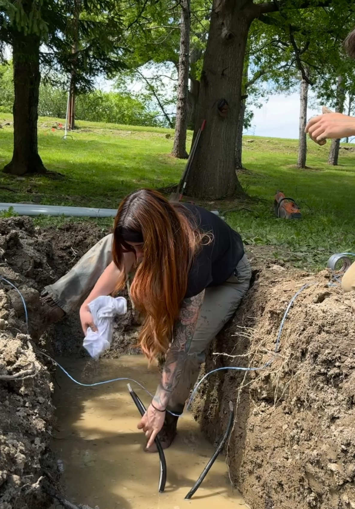 As promised, part 2 of the underground service. We decided to replace the whole run to avoid further wire damage from what’s existing! We were able to remove the junction box under the meter and install an expansion fitting and proper frost loops to avoid all possible issues!