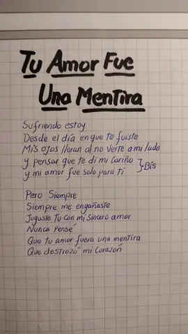 Tu amor fue una mentira - agua marina #aguamarina #tuamorfueunamentira #paratiiiiii #lirycs #letrasdecanciones🎧🎶 #fypppppppppppppp #foryoupage❤️❤️ 