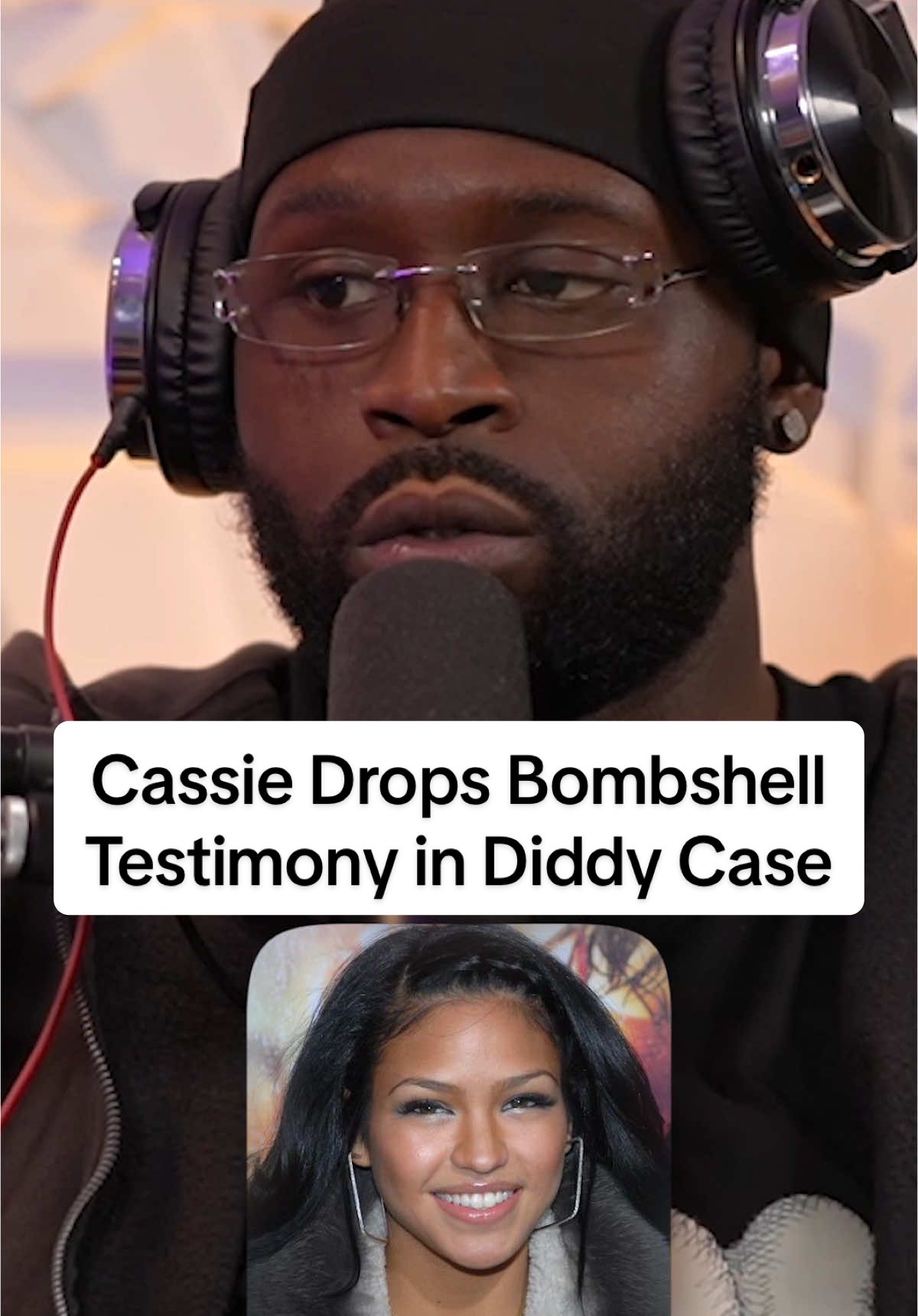 Cassie just spoke up. Let’s talk about what went down in court.  Ep. 304 “Stop Going First” available now 🎙️ 📺 #Cassie #Diddy 
