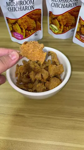 Mushroom chicharon #fyp #snack 