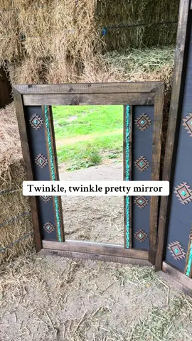 ✨⭐️ #foryoupage #fyp #handmade #western #westernfashion #westernstyle #westerntok #westernboutique #westernwomen #westernhomedecor #southwesternstyle #custommirror #customwoodworking #westernboutique #westerntok 