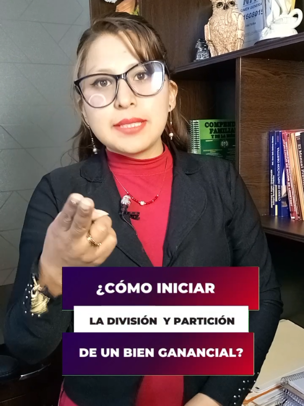 Partición de un bien ganancial en el divorcio  #abogados #derecho #familia #divorcio #pareja #asesoramientolegal #bolivia🇧🇴 