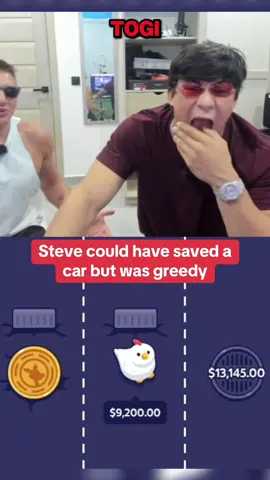 Togi you shouldn’t listen to Steve again #clips #togi #crossyroad 