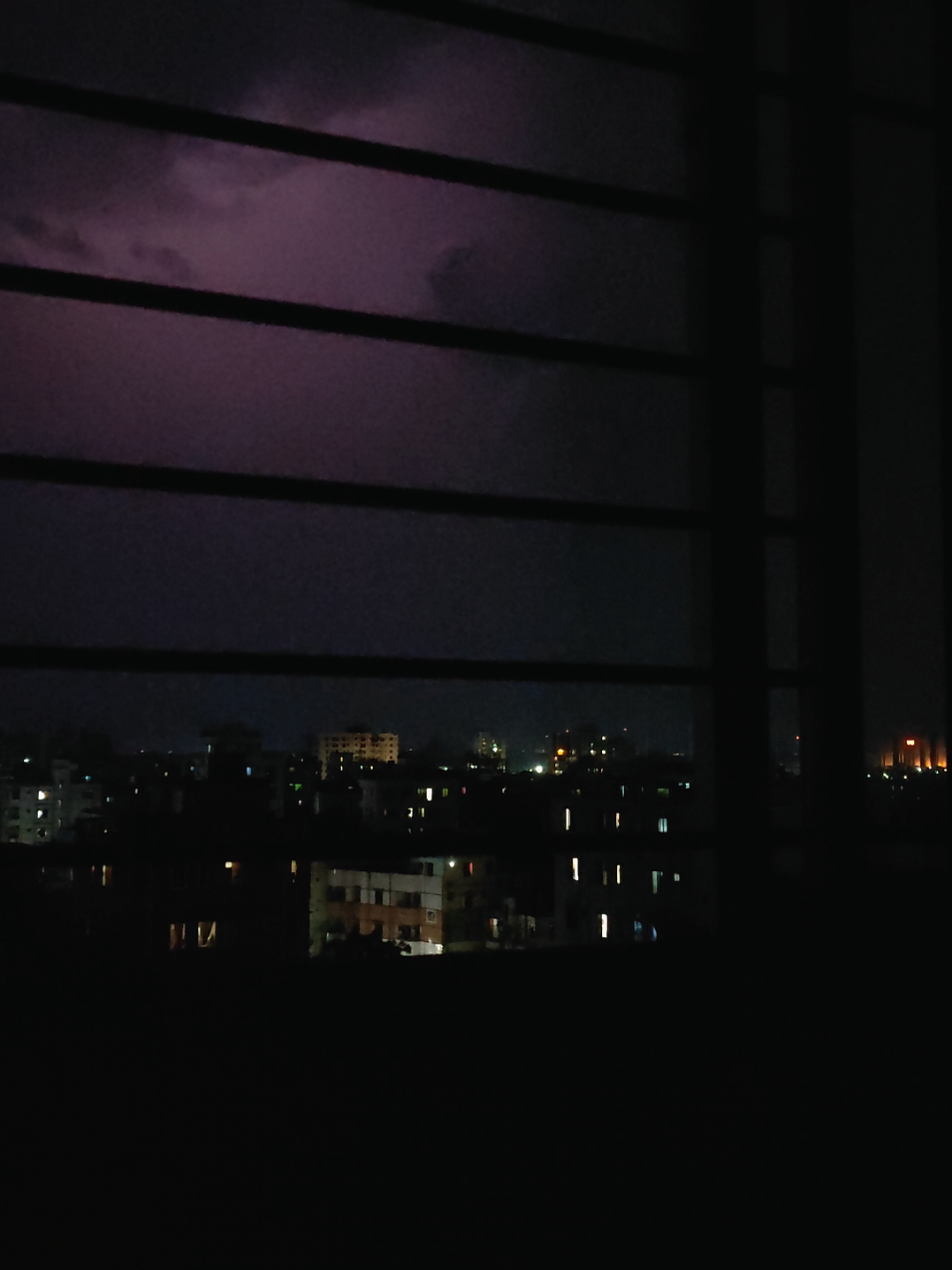 What a terrifying beauty! 😍🖤 #rainydays #weather #nature #peaceofmind #southfacing #RoomTour  #rainynight  #foryou #foryoupage #fyp #viral #trending #tiktokbd #bangladeshitiktok 
