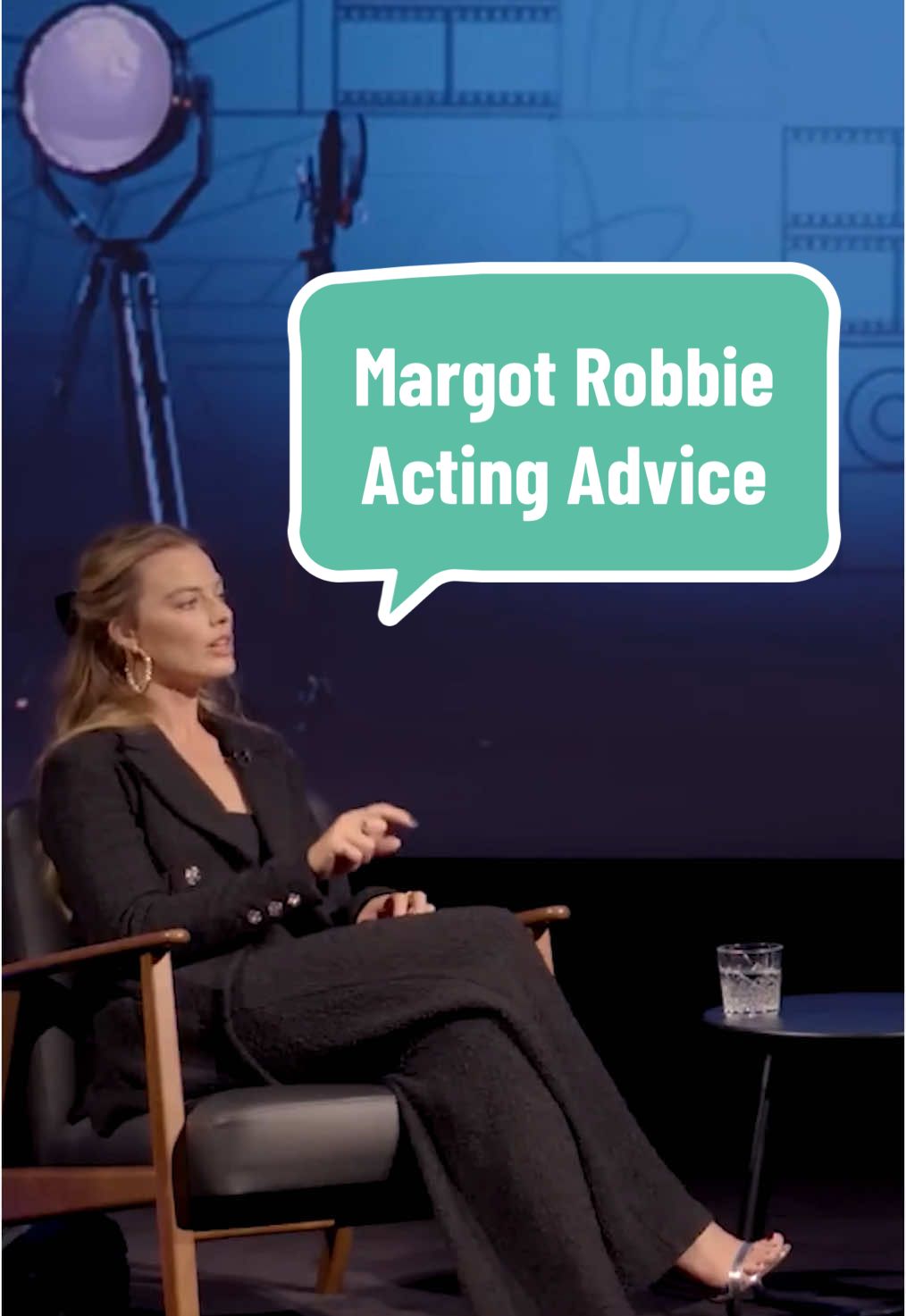 The walk. The breath. The energy. The animal instinct.  🐾 🎬 Margot Robbie shares how she physically transforms into every role. #MargotRobbie #ActingProcess #CharacterWork #ActorsOnActing