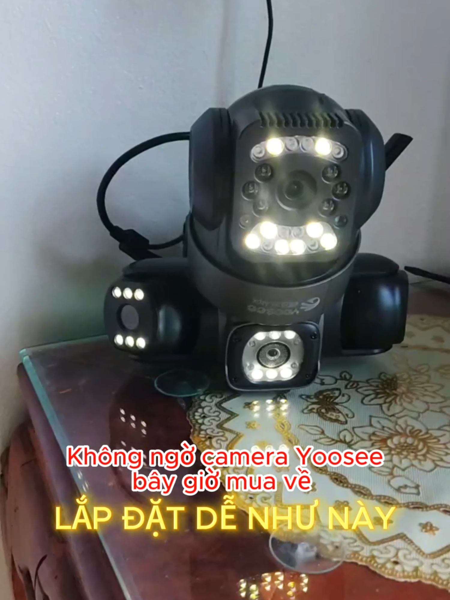 Không ngờ camera Yoosee bây giờ dễ lắp đặt như thế nào,anh chị nào mà chưa biết làm lưu lại video này nhé #camerabiettuot #camerawifi #cameraanninh #camerachongtrom #yoosee #camerangoaitroi #camerathongminh #camerayoosee