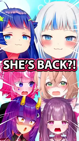 Yeay 🐟 she's back but not with her shark🦈🔱 character 🥲 #vtuber #hololive #gawrgura #senzawa #samekosaba #xyzbca #fyp #foryou #foryoupage 