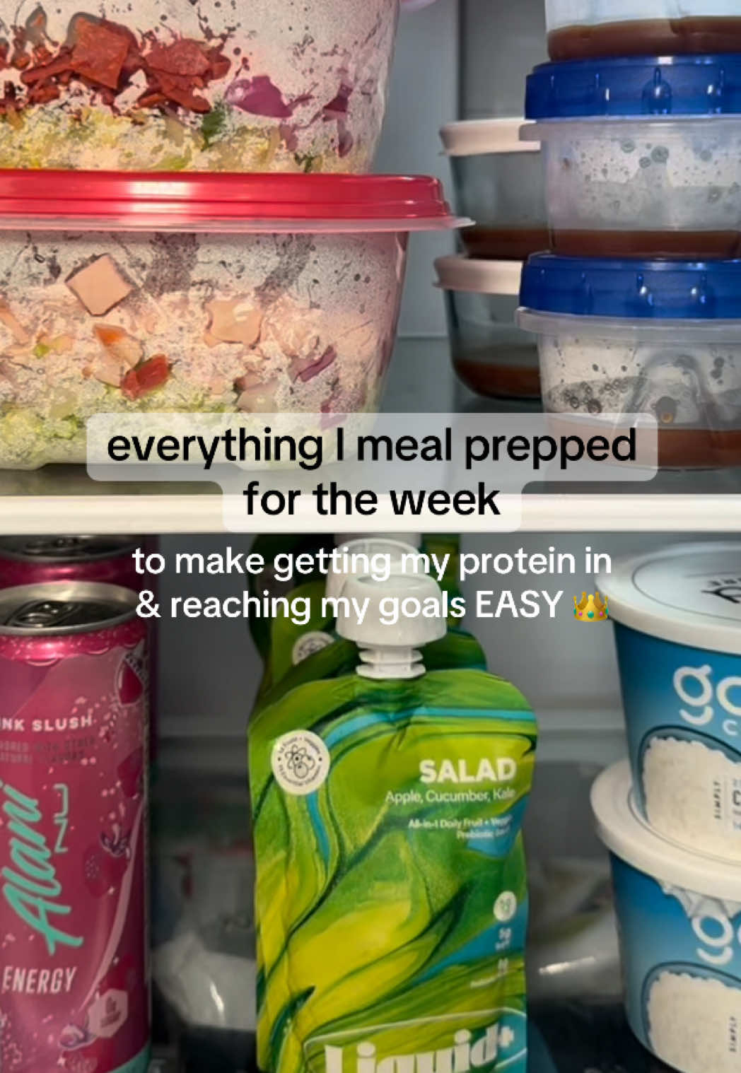all recipes posted under my recipe playlist 😇💖 @H-E-B @Alani Nutrition @Good Culture @Siete Foods #mealprep #mealprepideas #highproteinmeals #highprotein #EasyRecipes #healthyfoodinspo #fitnessfood #healthyrecipes #easybreakfast #easylunchideas #caloriedeficitmeals #macrofriendly 