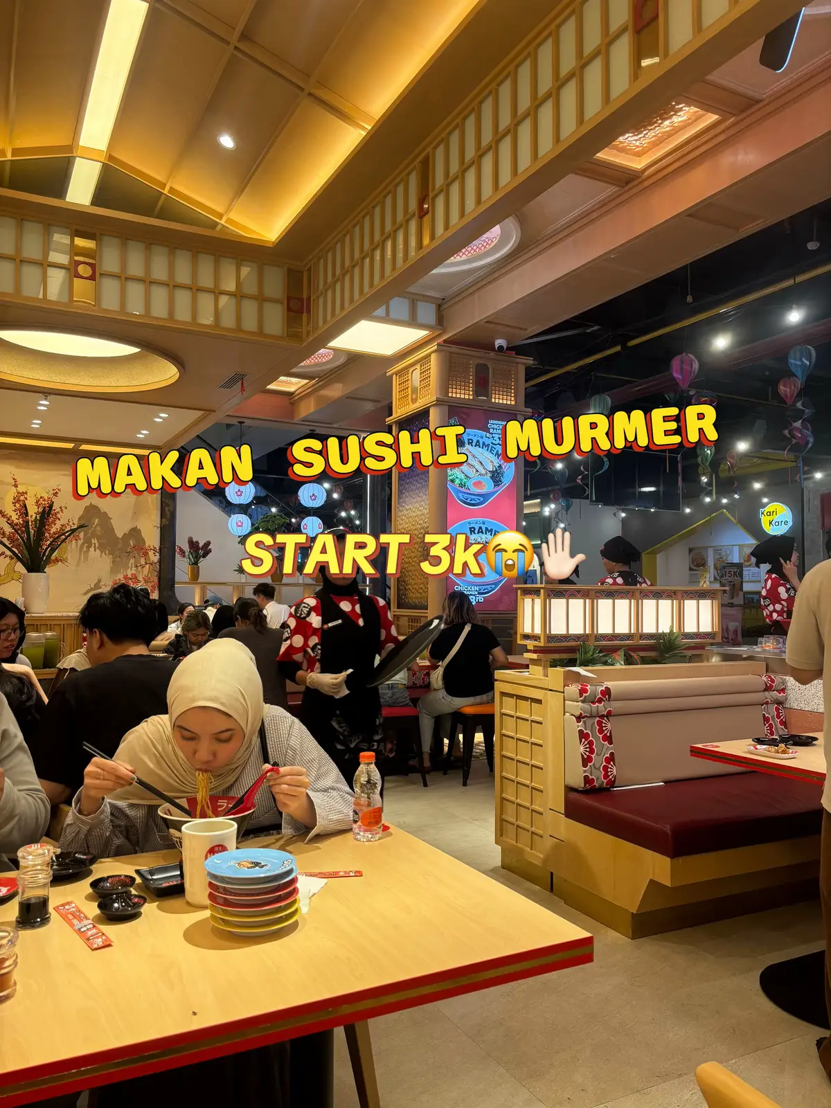 Beneran start dari 3k per plate, salmon sashiminya best TEBEL worth to try😏✨ @ramenya.id #sushi #kulinerbandung #murah #fyp 