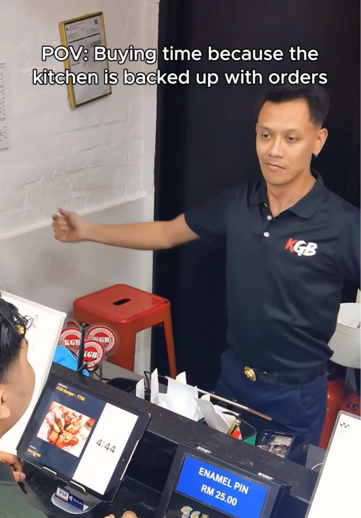 Peak hour madness 😆 #kgbburgers #killergourmetburgers #gourmetburgersmadecasual #bestburgerkl #halalcertified #kgbdiner 