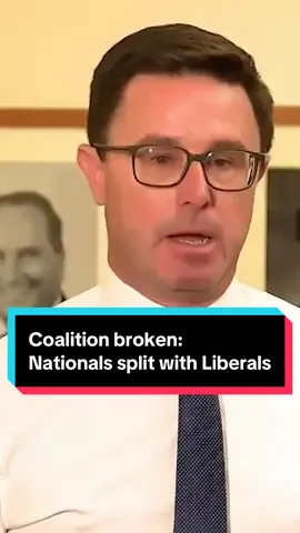 Nationals leader David Littleproud sensationally announced that the Nationals will not enter into a Coalition agreement with the Liberal Party in the next term of the federal election. #fedpol #auspol #nationals #lnp 