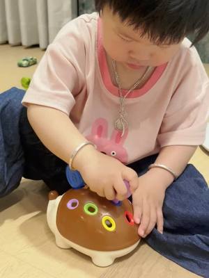 Đồ chơi xếp hình nhím màu sắc mới - Đồ chơi nhận diện màu sắc dành cho trẻ em và gia đình