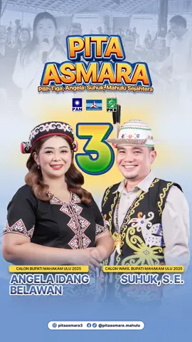 Hallo Harin... Jangan lupa tanggal 24 Mei 2025 pemilihan suara ulang, pastikan nama kalian terdaftar ya! Ingat ya, coblos nomor urut 3, Angela - Suhuk Mahulu Melaju 🙌🏽 Pita asmara, Pilih Tiga, Angela - Suhuk Mahulu Sejahtera ✊🏼🤩 #AngelaSuhuk #PSU #Pemilu20204 #PemungutanSuaraUlang #MahakamUlu #Bupati #Politik #Pemerintahan #Bawaslu #indonesia