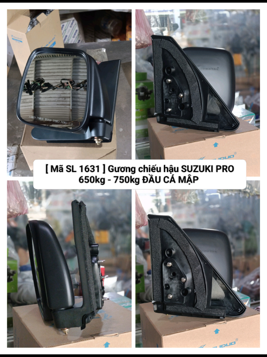 Gương chiếu hậu SUZUKI PRO 650kg - 750kg ĐẦU CÁ MẬP#phutungotothanhdatbienhoa #bienhoadongnai #xetaidep #phutungoto #suzuki #suzukipro 