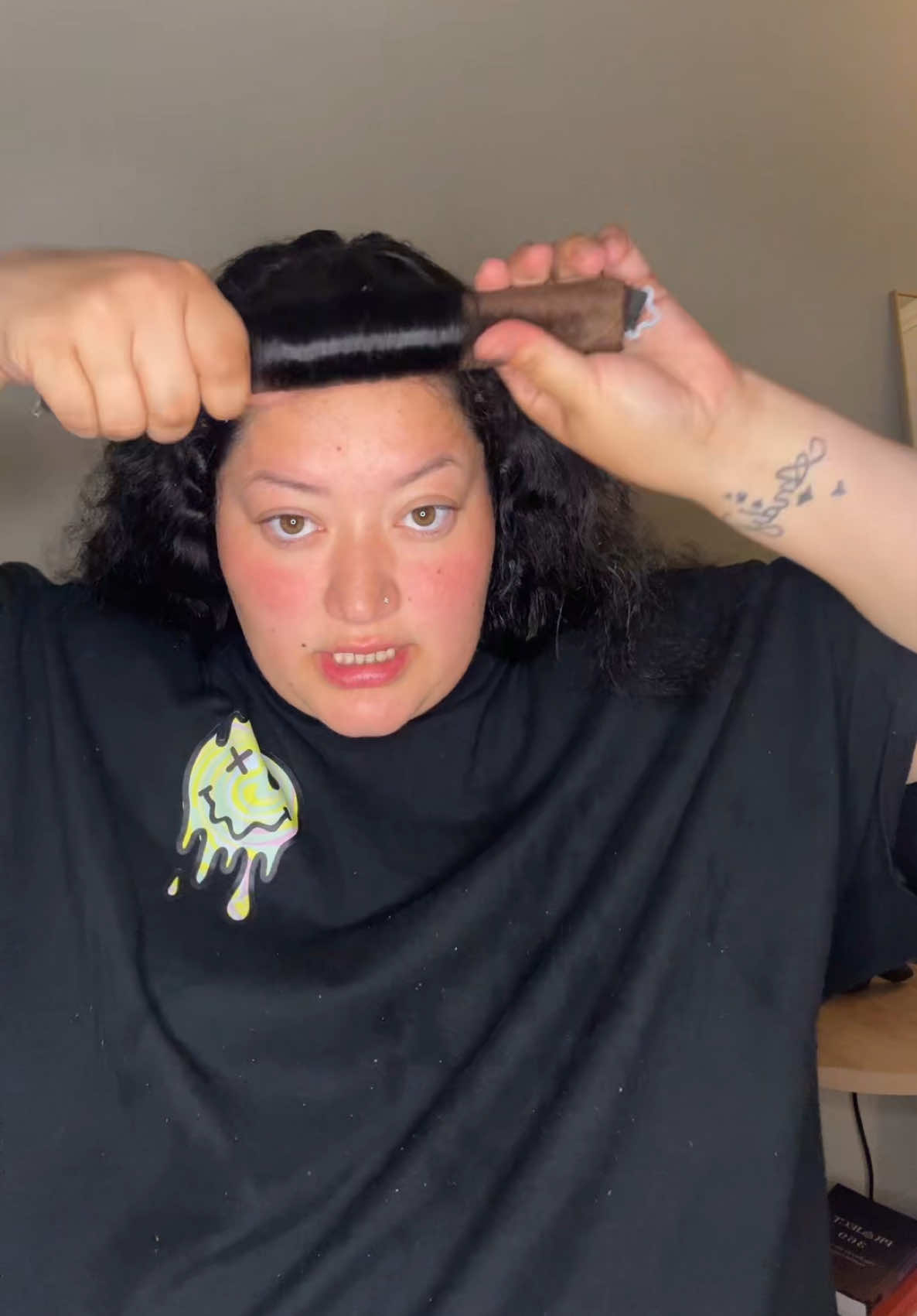 Heatless hair rollers #heatlesscurls 