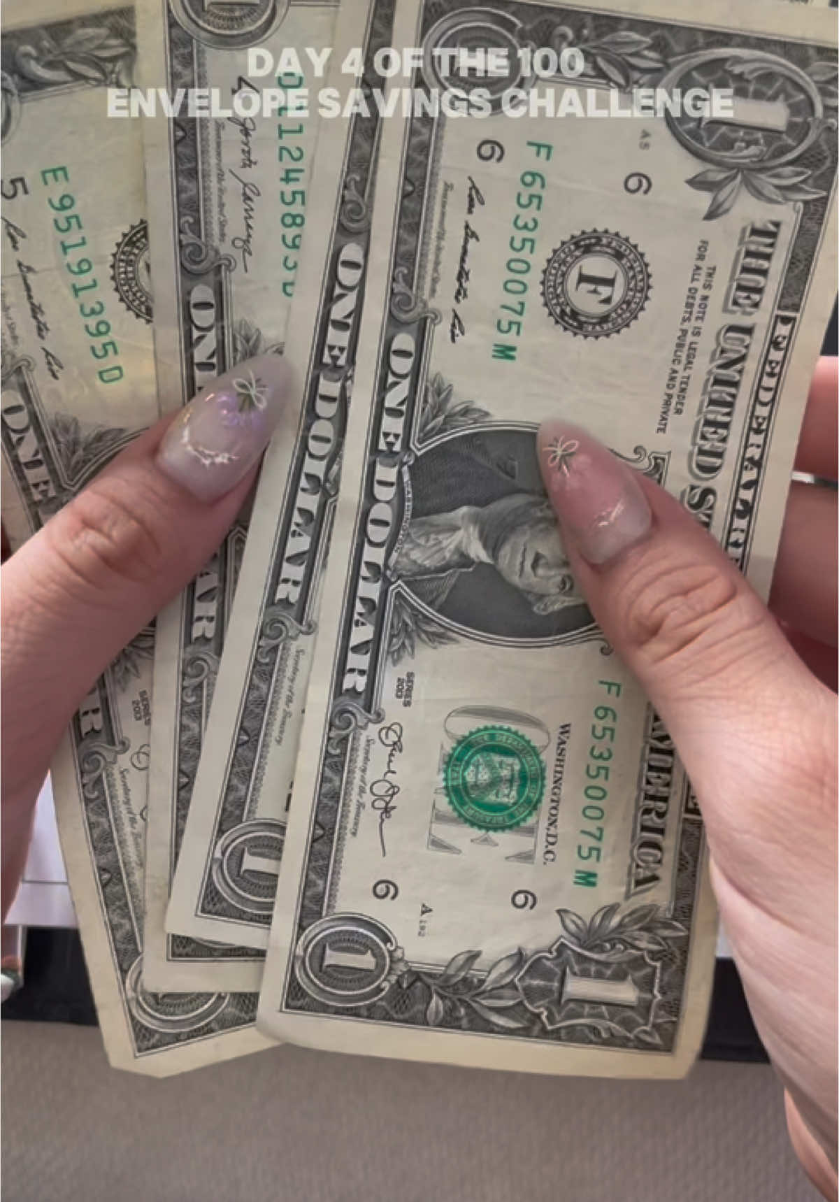 DAY 4 | already have $10 saved up! 🙌 #savingmoney #savingschallenge #envelopechallenge #TikTokShop #tiktokshopfinds #day4 #moneytips 
