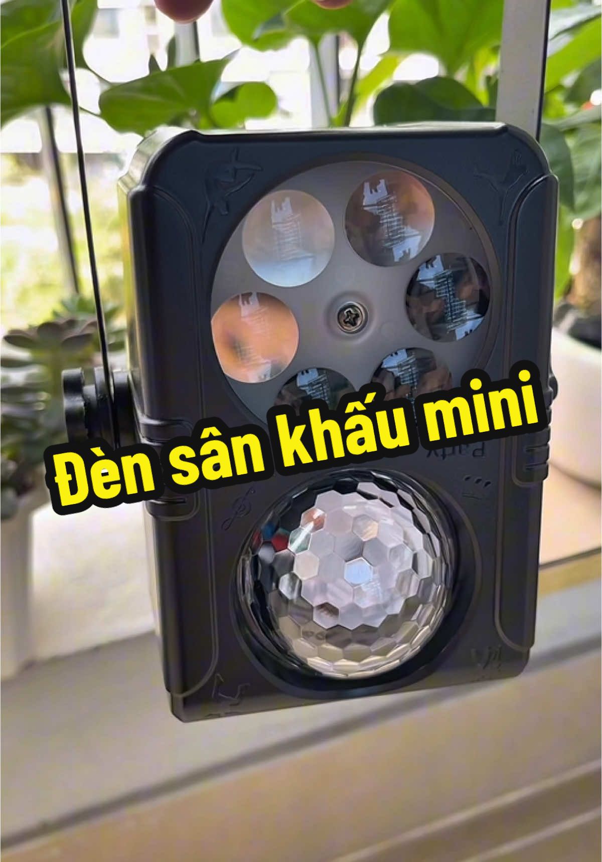 Đèn mini 7 mắt hoa văn. #emoled #densankhau #denled #denkaraok #den6canh #denledsankhau #denmini 
