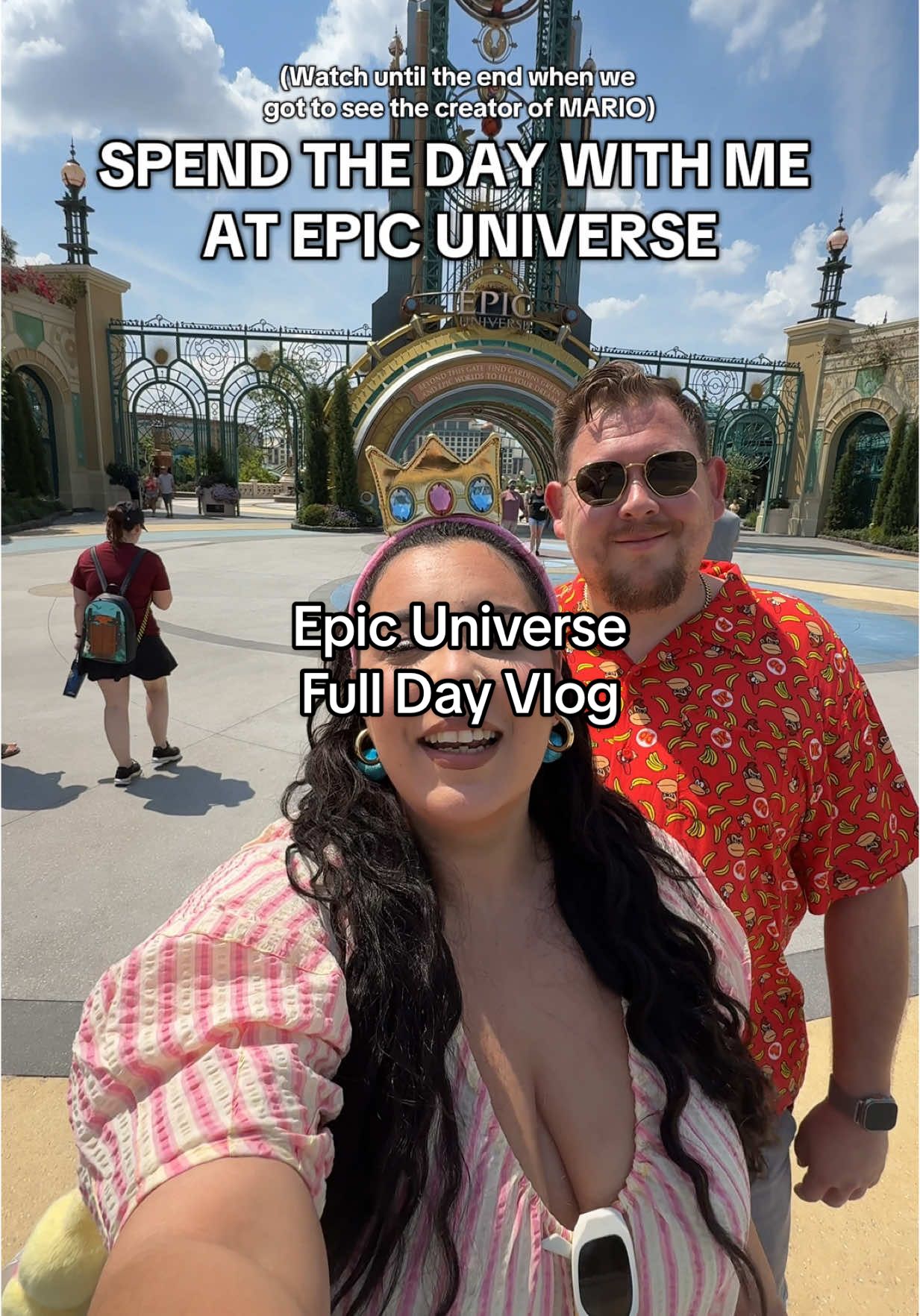 I GENUINELY DID NOT THINK I HAD MEETING SHIGERU MIYAMOTO ON MY BINGO CARD @Universal Destinations #epicuniverse #mario #nintendoworld #darkuniverse #shigerumiyamoto #orlandofoodie #Vlog #thingstodoinorlando 