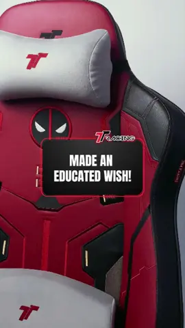 If chairs were superheroes, this one would break the 4th wall. 💬💥  #ttracing #ttracingmy #collection #collab #marvel #lfg #deadpool #tiktokmalaysia #gaming #chair  #swiftxpro #kerusigaming #fyp