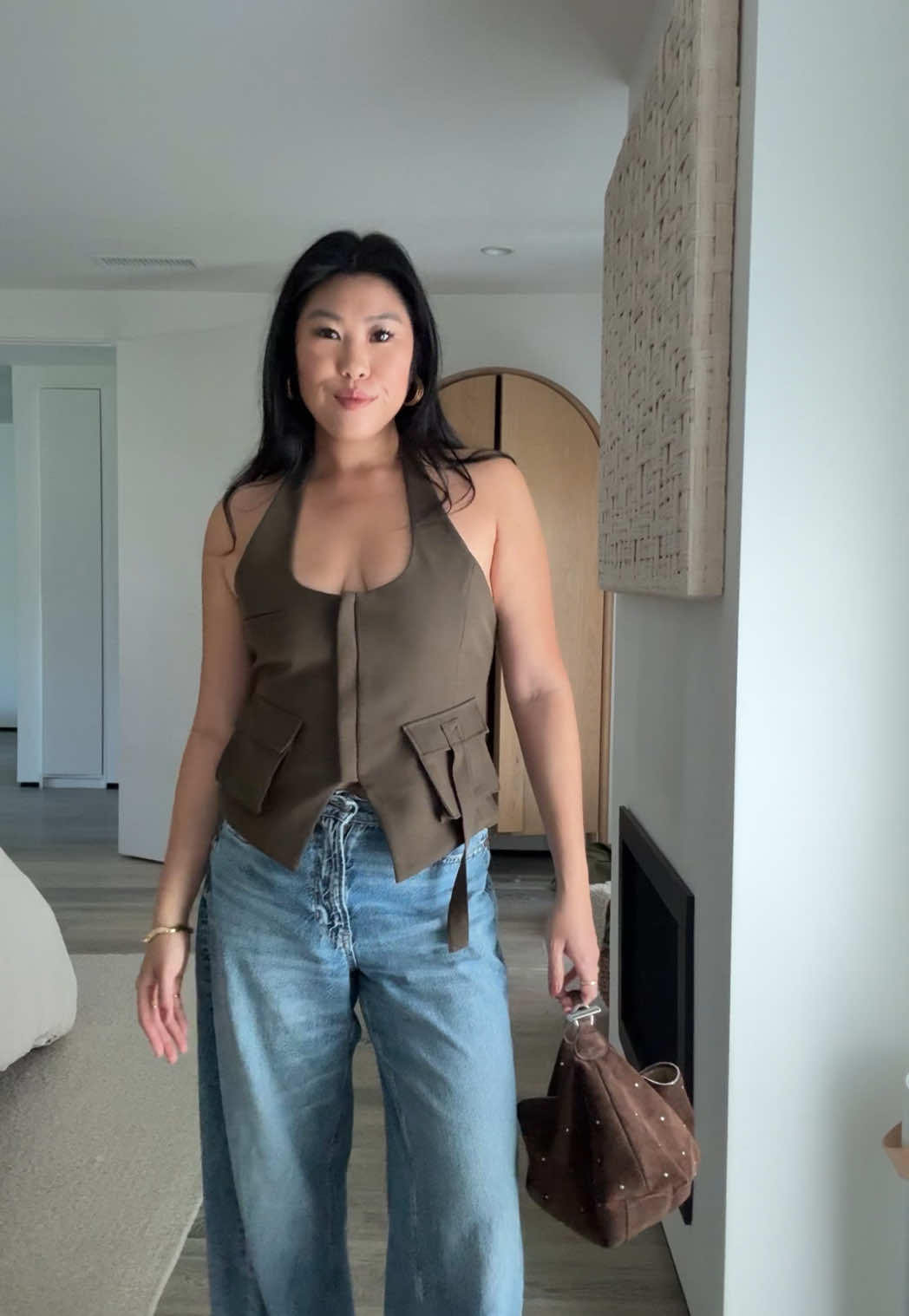 Dinner fit 🫶🏼 #outfitinspo #OOTD #fitcheck #highlowfashion 