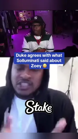 Duke agrees with what solluminati said about Zoey 😳 #dukedennis #zoespencer #solluminati #fyp #viral 