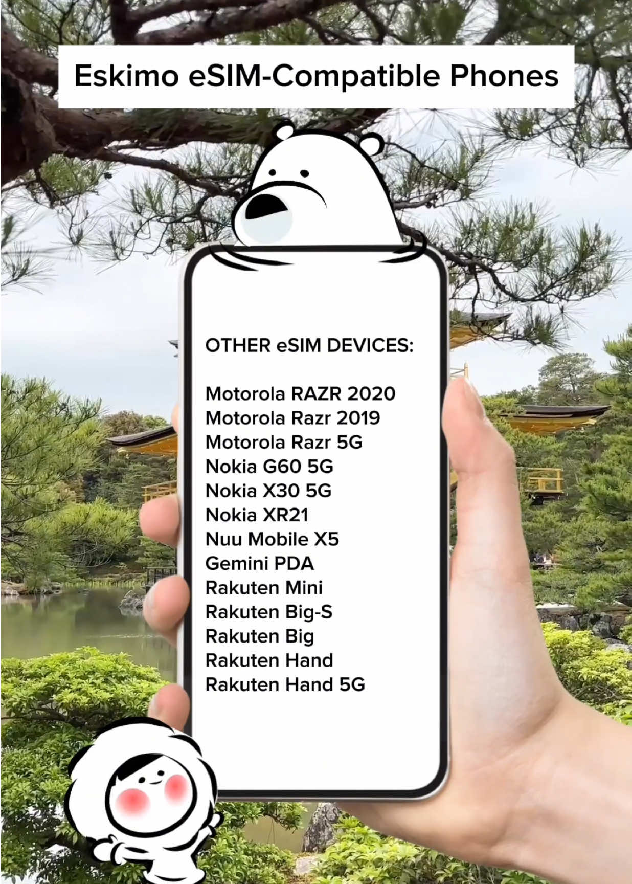 Got a Huawei, OPPO, or other Android device? Eskimo eSIM works seamlessly across a wide range of devices no more hunting for physical SIM cards while traveling! Sign up now and get 500MB of global data FREE for all new users. #EskimoESIM #eSIM #TravelSmart #AndroidTravel #DigitalNomad #GlobalData #Huawei #OPPO #eSIMCompatible #FreeData