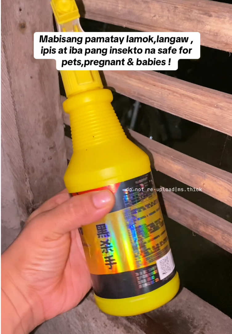 Maiiwasan talaga ang mga ipis langaw or khit anong insekto basta gamitin mo to!#insectspray #sprayforinsects #insectkiller #killerspray 