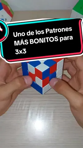Uno de los Patrones MÁS BONITOS para 3x3! #Speedcubing #cubomagico #cuborubik #interesante #bonito #3x3 #util 
