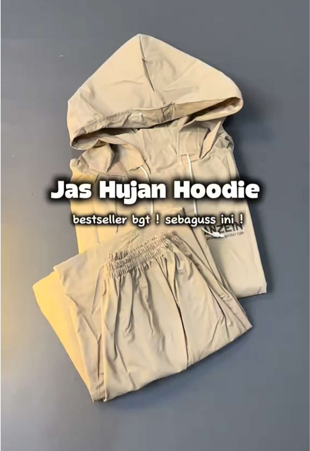 Jas hujan hoodie ready semua ukuran😎 #jashujan #jashujanmurah #jashujanhoodie 