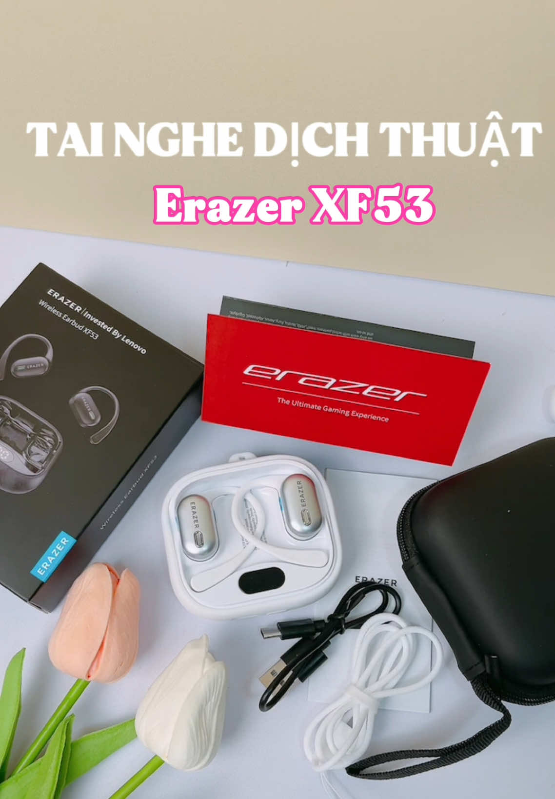 Tai nghe dịch thuật  134 ngôn ngữ trên thế giới! Quá đỉnh luôn, anh em muốn tự tin khi giao tiếp với người nước ngoài, hay là đi du lịch nước ngoài thì tham khảo em này nhé! #tainghe #tainghephiendich #tainghephiendicherazerxf53 #erazerxf53 #review #meoreview999 #topthinhhanh #topbanchay 