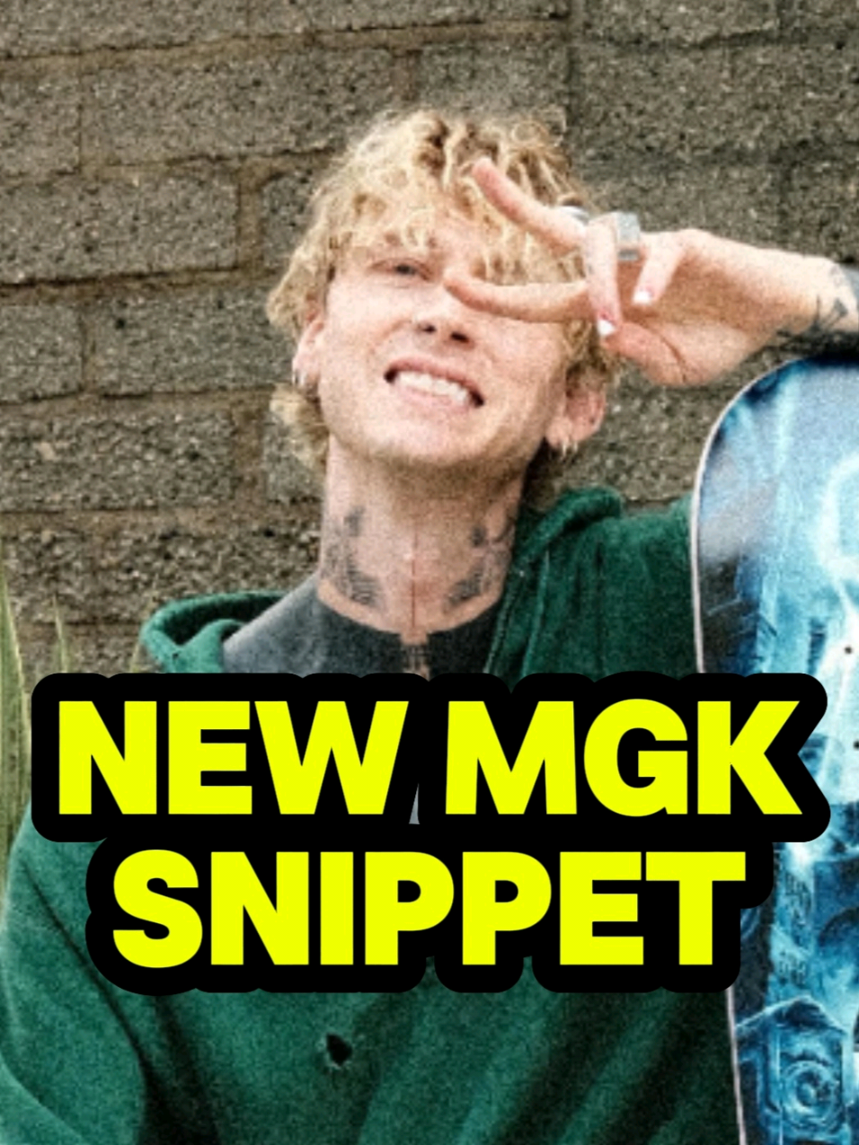 fyi mgk will show up at SLS santa monica this friday 👀 📝: Skateboard brand 