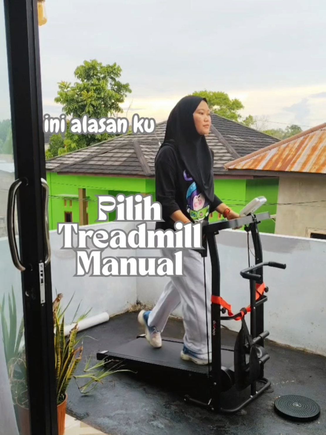 olahraga jadi fleksibel, bisa kapan aja #treadmill #alatolahraga #alatolahragamurah #alatolahragadirumah #olahraga #olahragadirumah #olahragatiktok #satukontentiaphari 