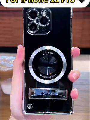 Vỏ điện thoại di động giá đỡ hút từ tính không cạnh trong suốt - WBKDD