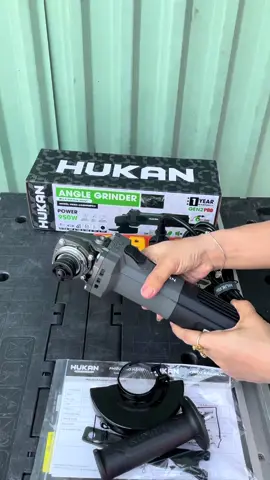 Máy mài điện Hukan AG50950PR0 công suất 950w có chỉnh tốc và có chống khởi động lại #maymaihukan #maymaigoc #maymaicongtrinh #hukan #maymaigoccodieutoc #maymaigoccochinhtoc #maymaigiare #maymaigiare #cokhi #nhomkinh #diennuoc