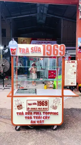 Done chiếc xe trà sữa về Kiên Giang cho khách nhà em ạ 🥰🥰 #xetrasua #xedep #xuhuong #xedaybanhang 