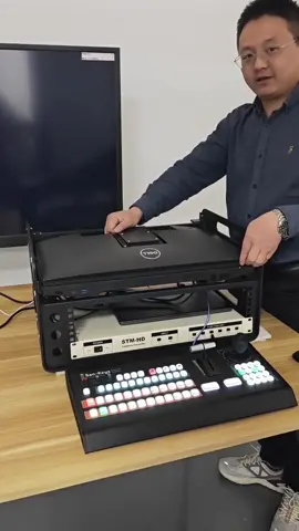 iSanKeys SK-P640 vMix control panel for integrated on-site live streaming #liveproduction #controlpanel #vMix #iSanKeys #EventTech #livestream 
