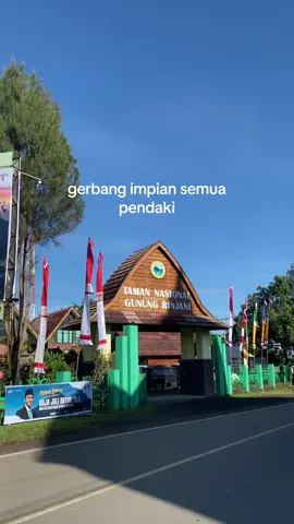 inikah gerbang impian kalian? #foryoupage #pendakigunung #rinjanimountain 