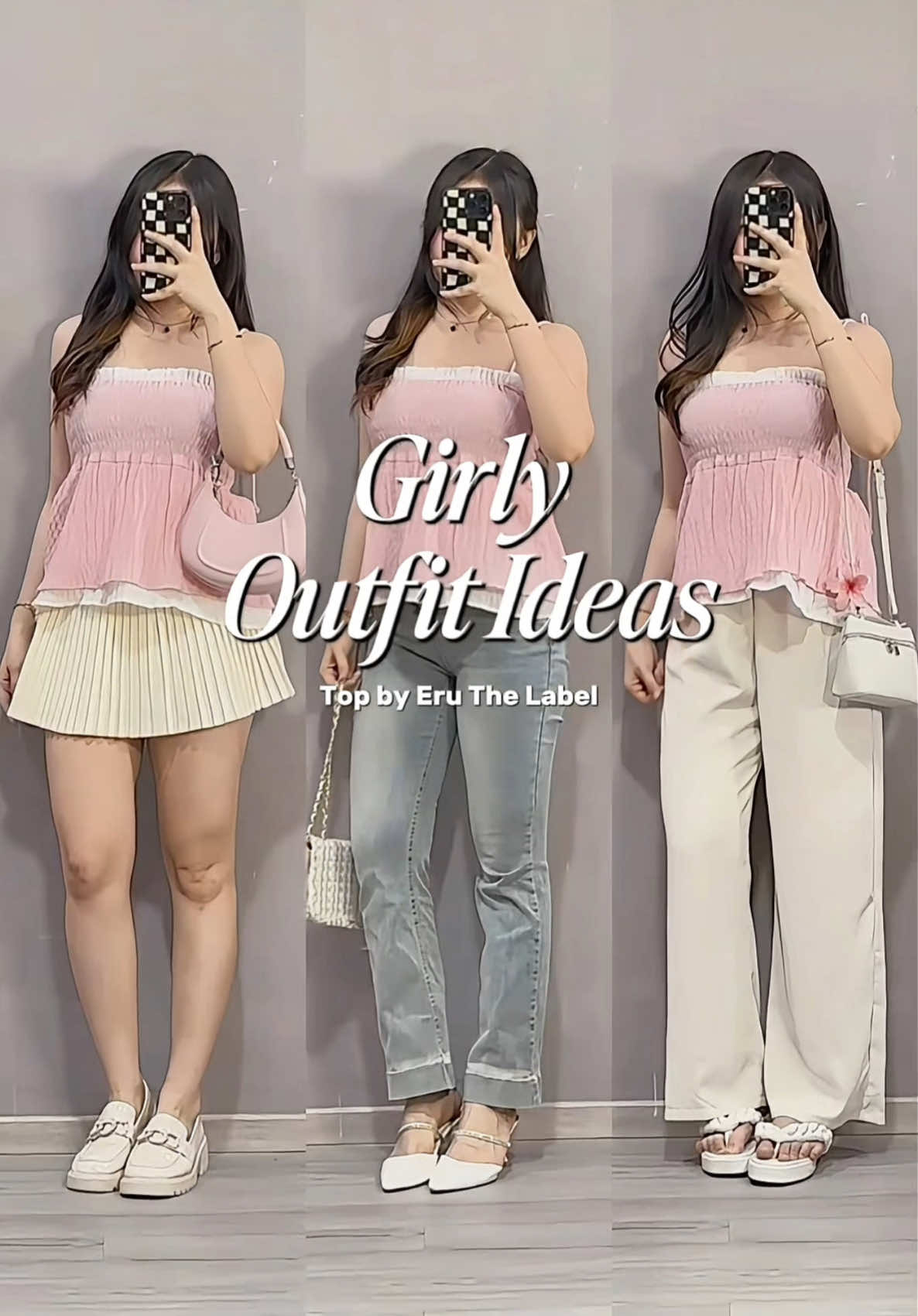 cute top from @eru the label 🥰💗 suka bgt! #atasan #atasanwanita #outfitideas #girlyoutfit #outfitinspo #racuntiktok #racunfashion #fashioninspo #fashiontiktok #viral 