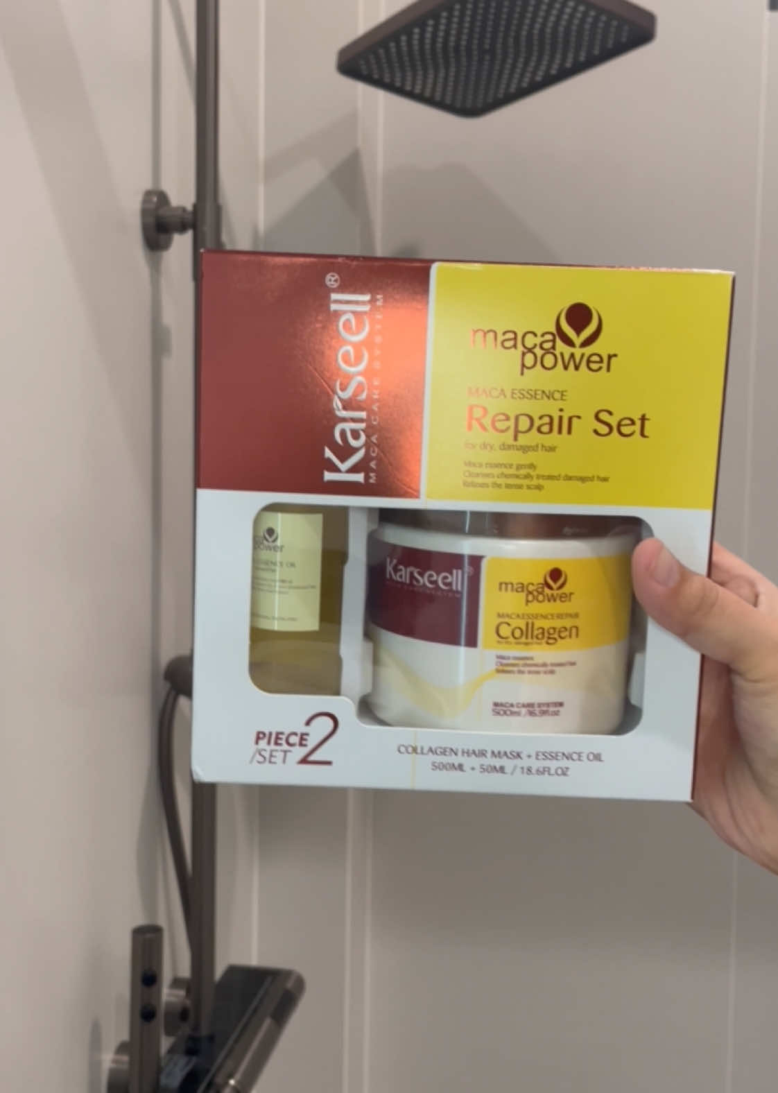 มาแรงง🔥 Box set รีแพร์เซ็ท #karseellcollagen #karseell #พร้อมส่งทั่วไทย #ส่งฟรีเก็บปลายทาง #บํารุงผม #karseellserum #ผมเสียกลับมาสวยจริง #ของแท้100เปอร์เซ็นต์ #ผมสวยสุขภาพดี #CerealCerdik 