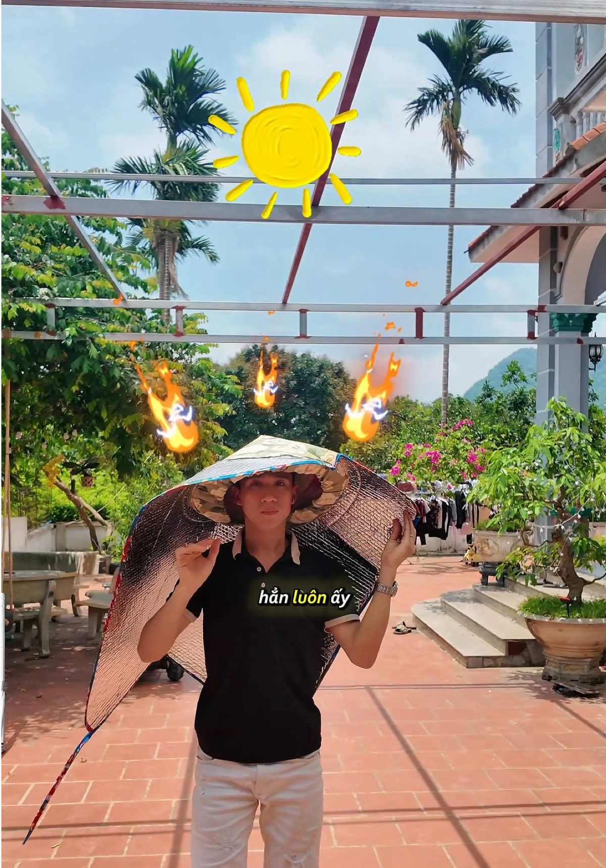 + 1 video giữ chuỗi - Nón cách nhiệt mùa hè cho các bác nông dân #khanghatay #noncachnhiet 