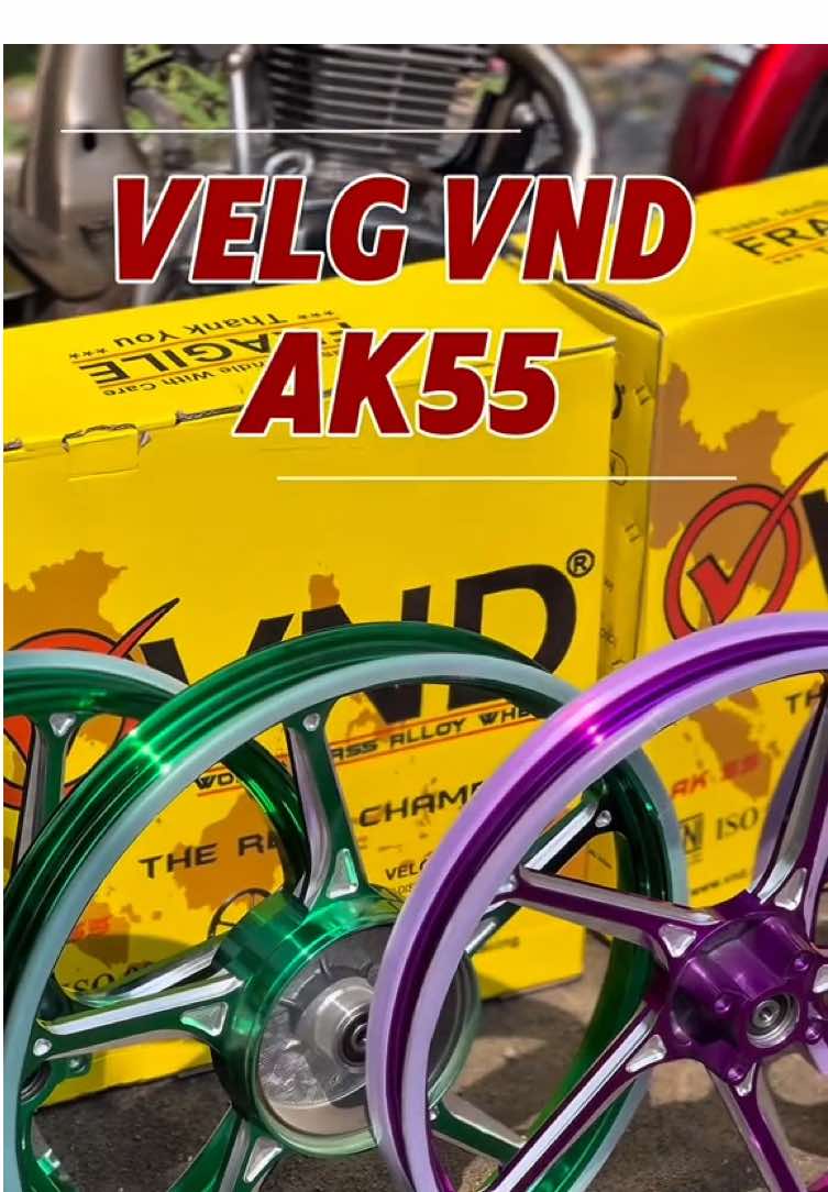 Ready maszeh velg VND AK55, nahh mending buruan sikat dan digasske ajaa!! #velg #vnd #velgvnd #vndak55 #ak55 #rekomendasi #modifikasi #fyp #cinematic 