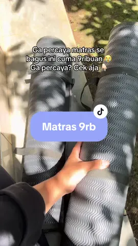 Beli sama dengan nyewa , ya mending beli lah orang cuma 9ribuan 🤭 #matrascamping #matrasyoga #matrasolahragamurah #matrasgunung #matrasmurah #matraslipat #pendakigunung #alatcamping #fyppppppppppppppppppppppp #masukberandafyp 