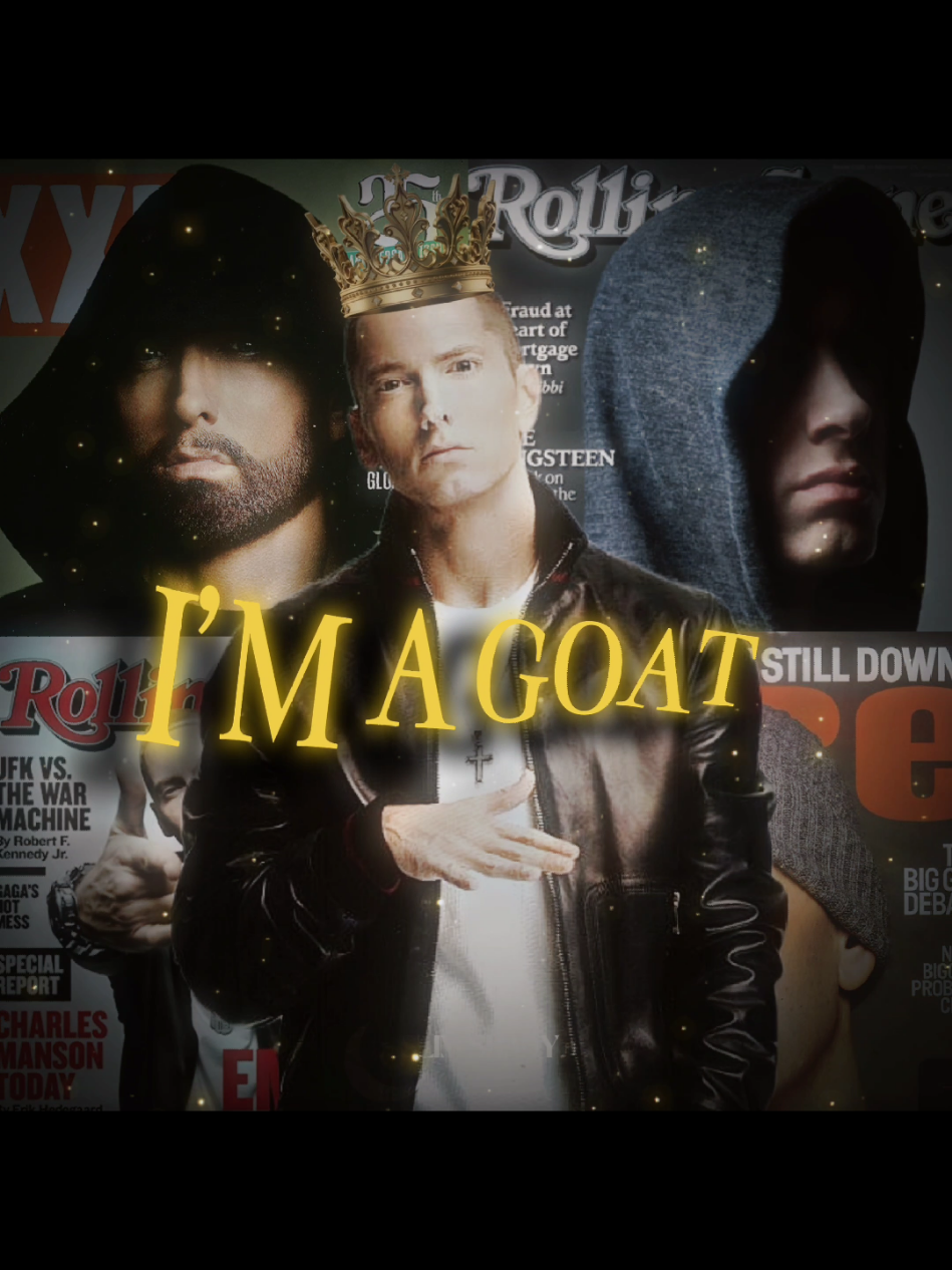 I'M A GOAT 🐐🐐🐐 #eminem #eminemedit #slimshady #slimshadyedit #goat🐐 #Edit #edits #fyp #paratiiiiiiiiiiiiiiiiiiiiiiiiiiiiiii #fire 