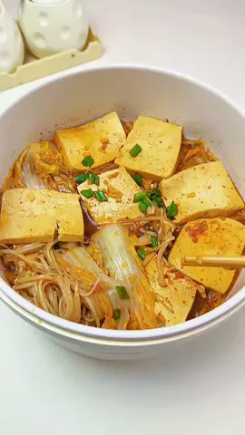 #上热门 打工人下班如何快速吃上饭❗今天是白菜豆腐煲～#我是吃货  #懒人美食  #美食  #学做饭