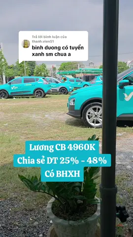 Trả lời @thanh.vien51 Đang tuyển tài xế khu vực HCM và BÌNH DƯƠNG nha ae vào link bio điền thông tin nha #bactaixanh #xanhsm #xanhsmtaxi #ecochuba #chubalangthang 